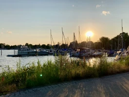 4seniorz Berlin Boote an der scharfen Lanke