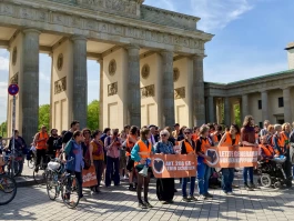 Demo am Brandenburger Tor