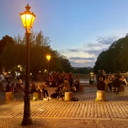 4seniorz Berlin Admiralbrücke Abendstimmung